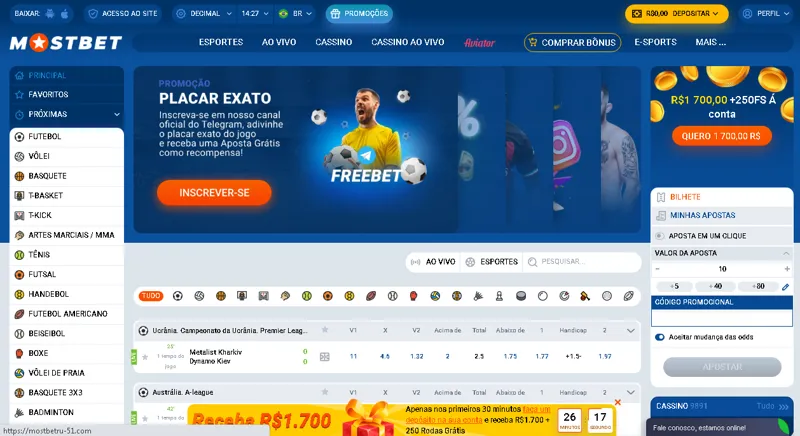 Mostbet: apostas em eSports com análises